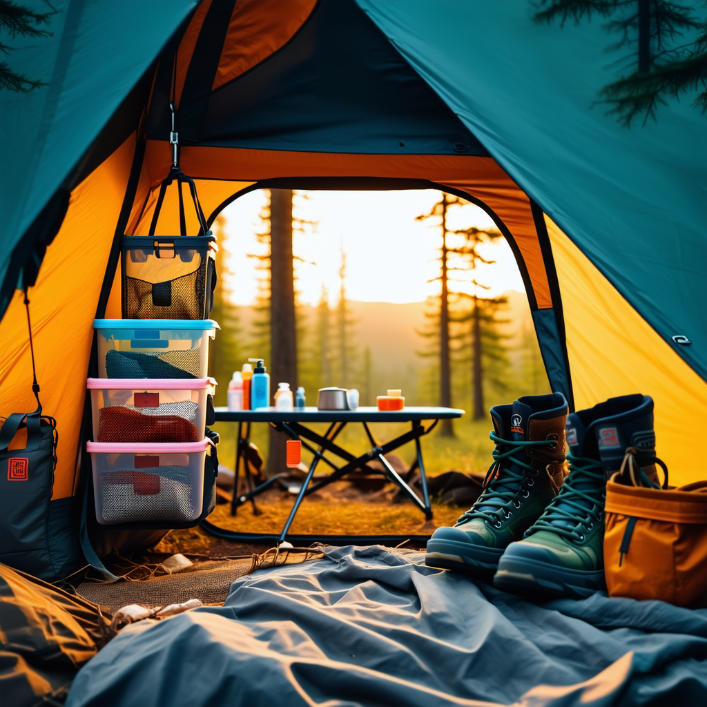 Camp Organization Hacks for Stress-Free Tent Trips