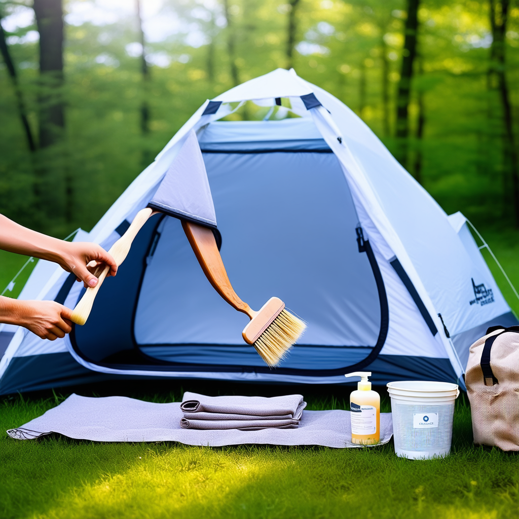 Tent Care and Cleaning Tips