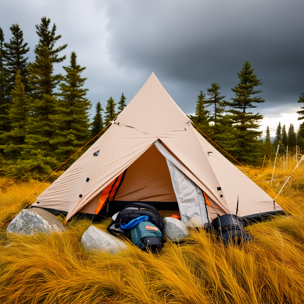 Tent Camping in Windy Conditions: How to Stay Secure