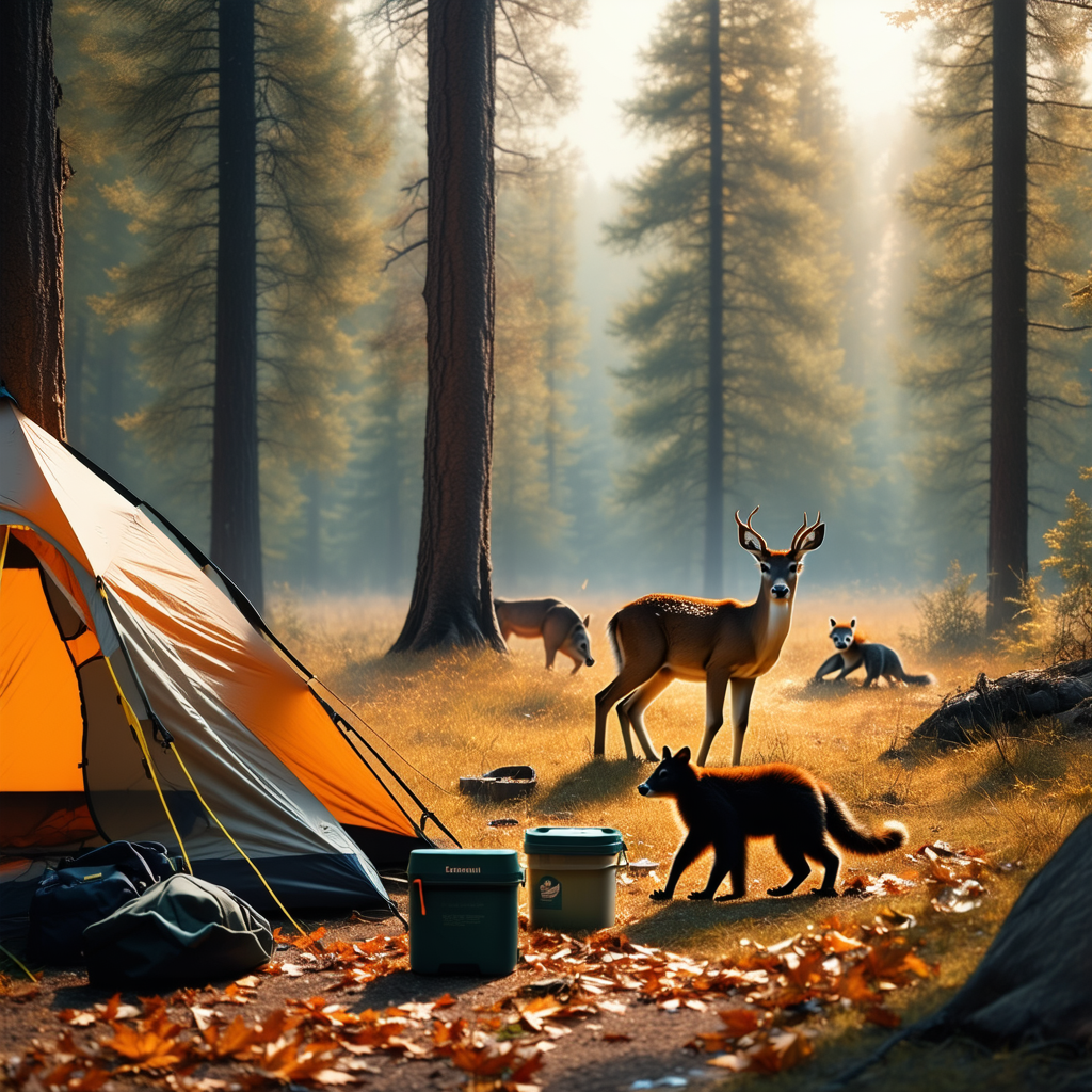 Tent Camping Safety: Wildlife Encounters