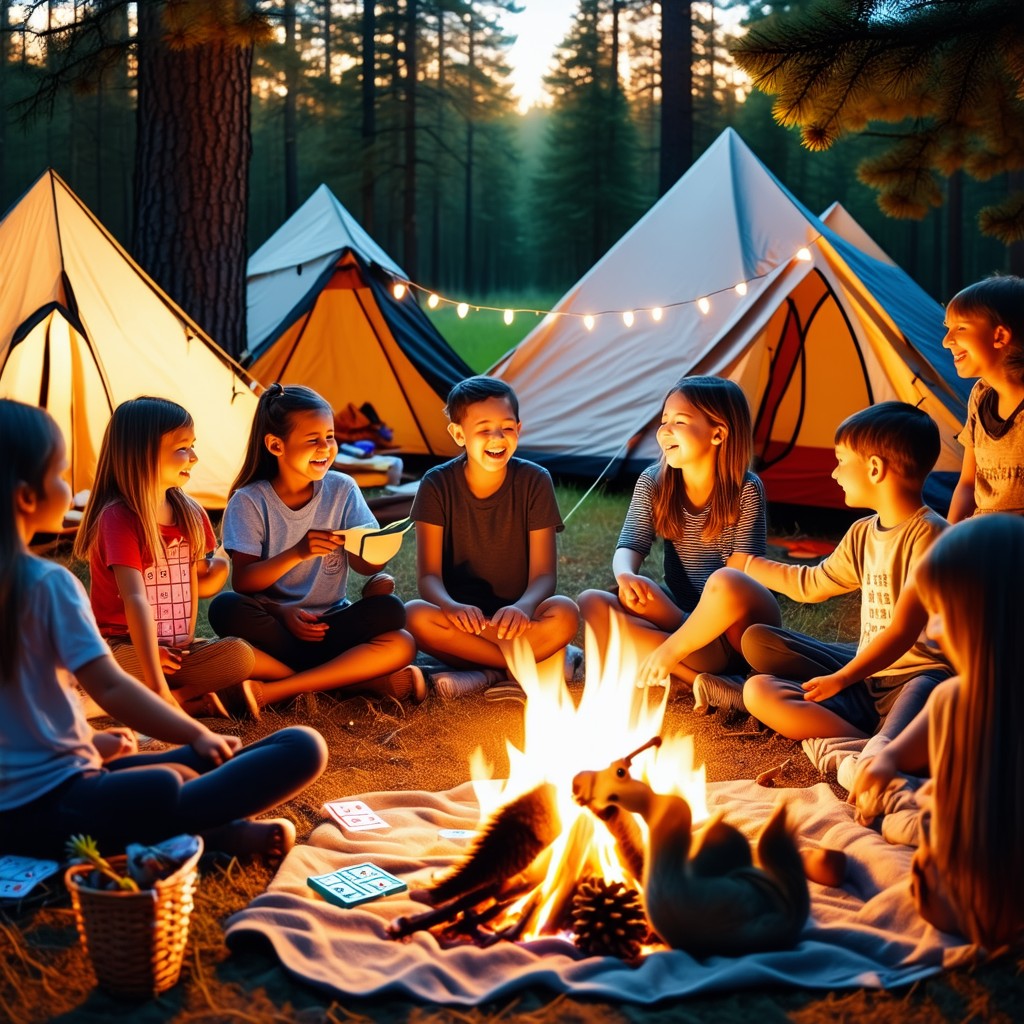 Fun Camp Games for Tent Campers