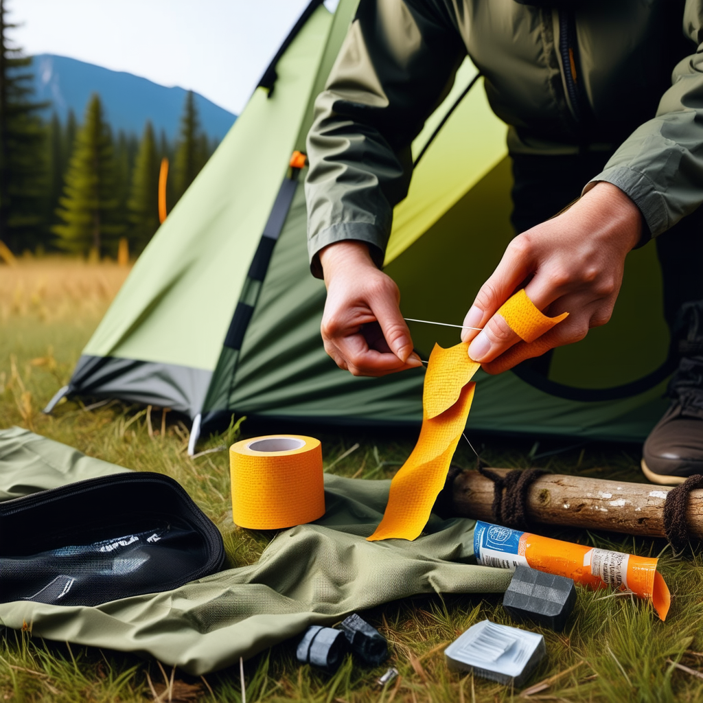 How to Repair Your Tent in the Field