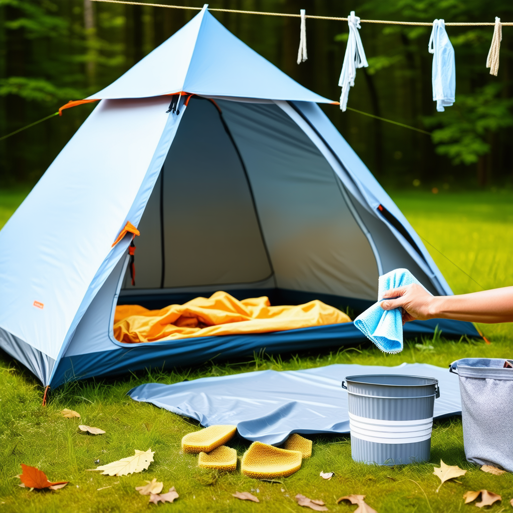 How to Clean Your Tent After Camping
