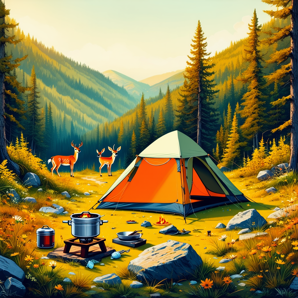 Leave No Trace Principles for Tent Campers