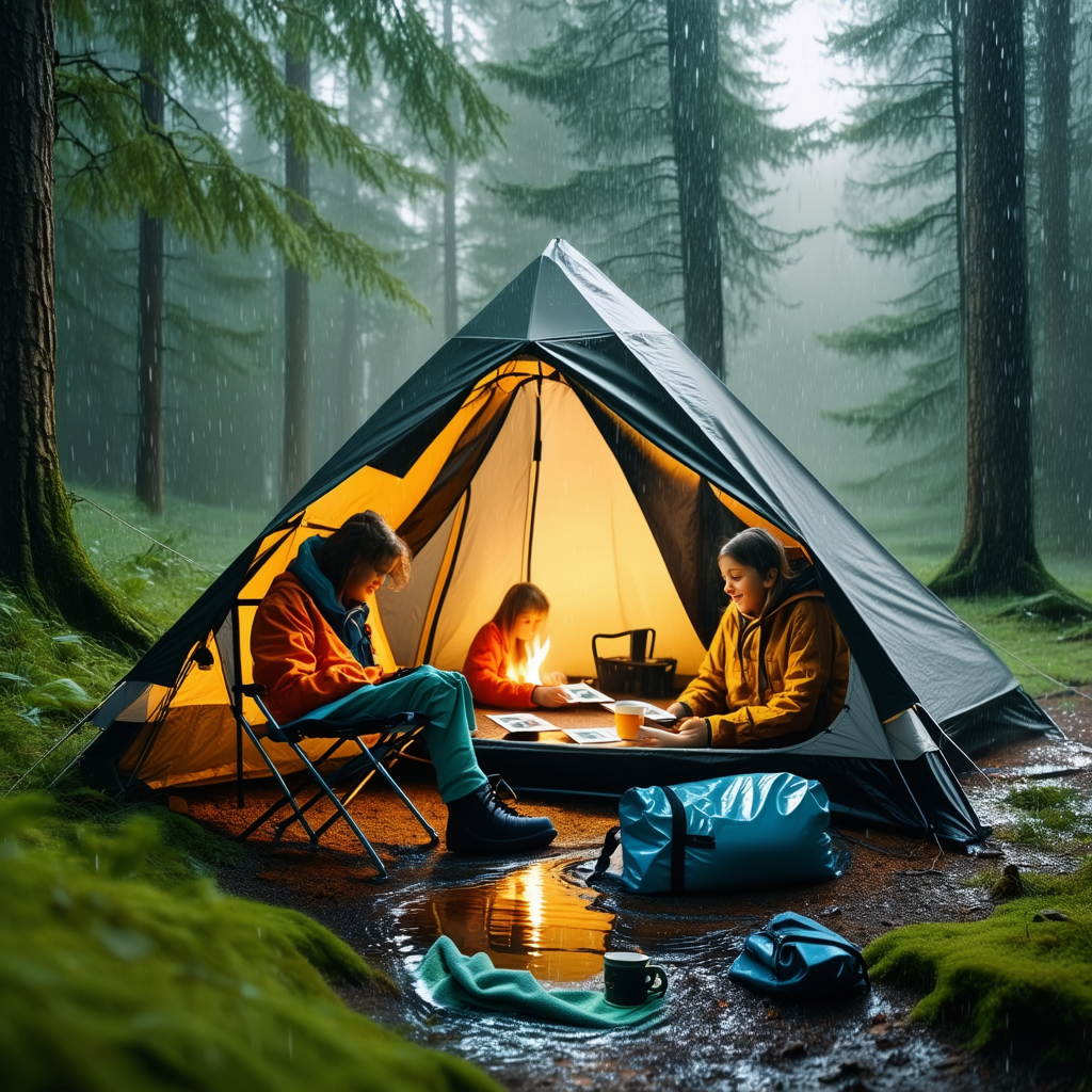 Rainy Day Tent Camping Tips