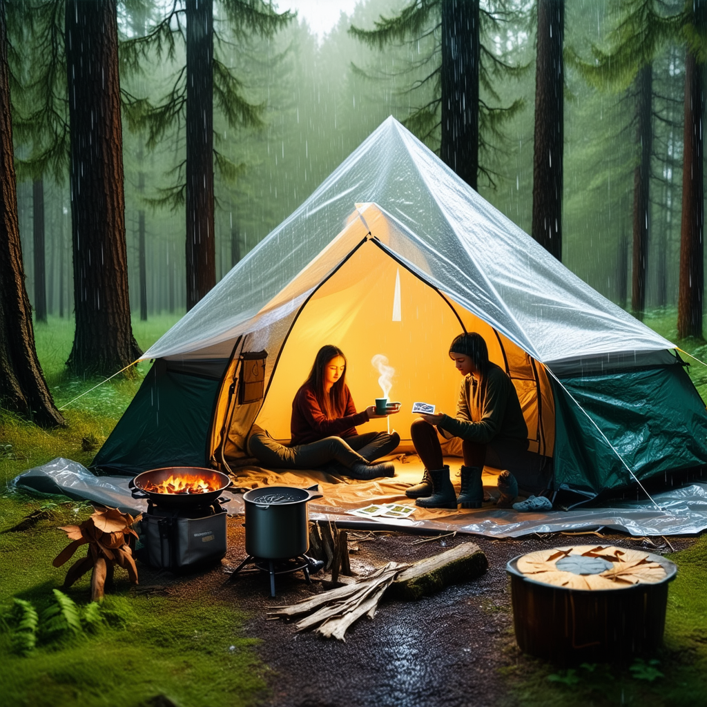Rainy Day Tent Camping: Tips & Tricks
