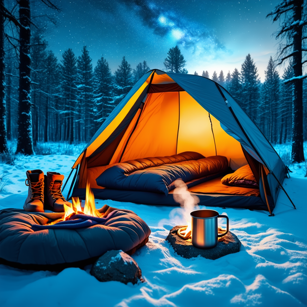 How to Stay Warm Tent Camping in Cold Weather