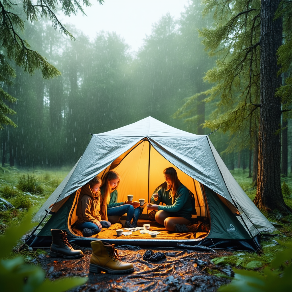 Rainy Day Tent Camping Tips
