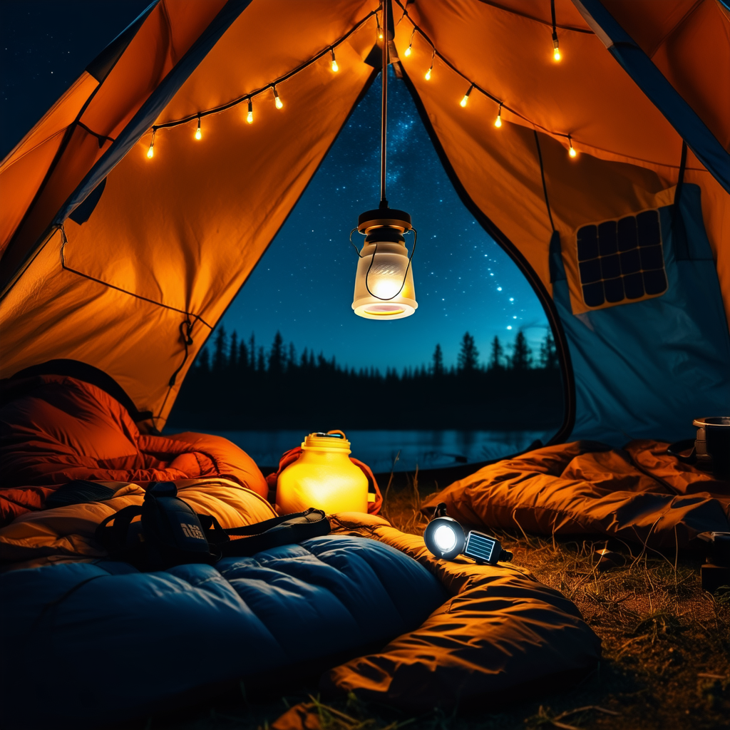 Camp Lighting: Bright Ideas for Your Tent