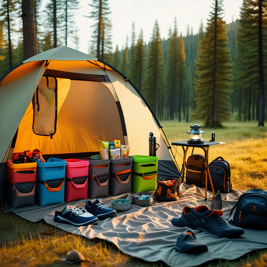 How to Stay Organized While Tent Camping