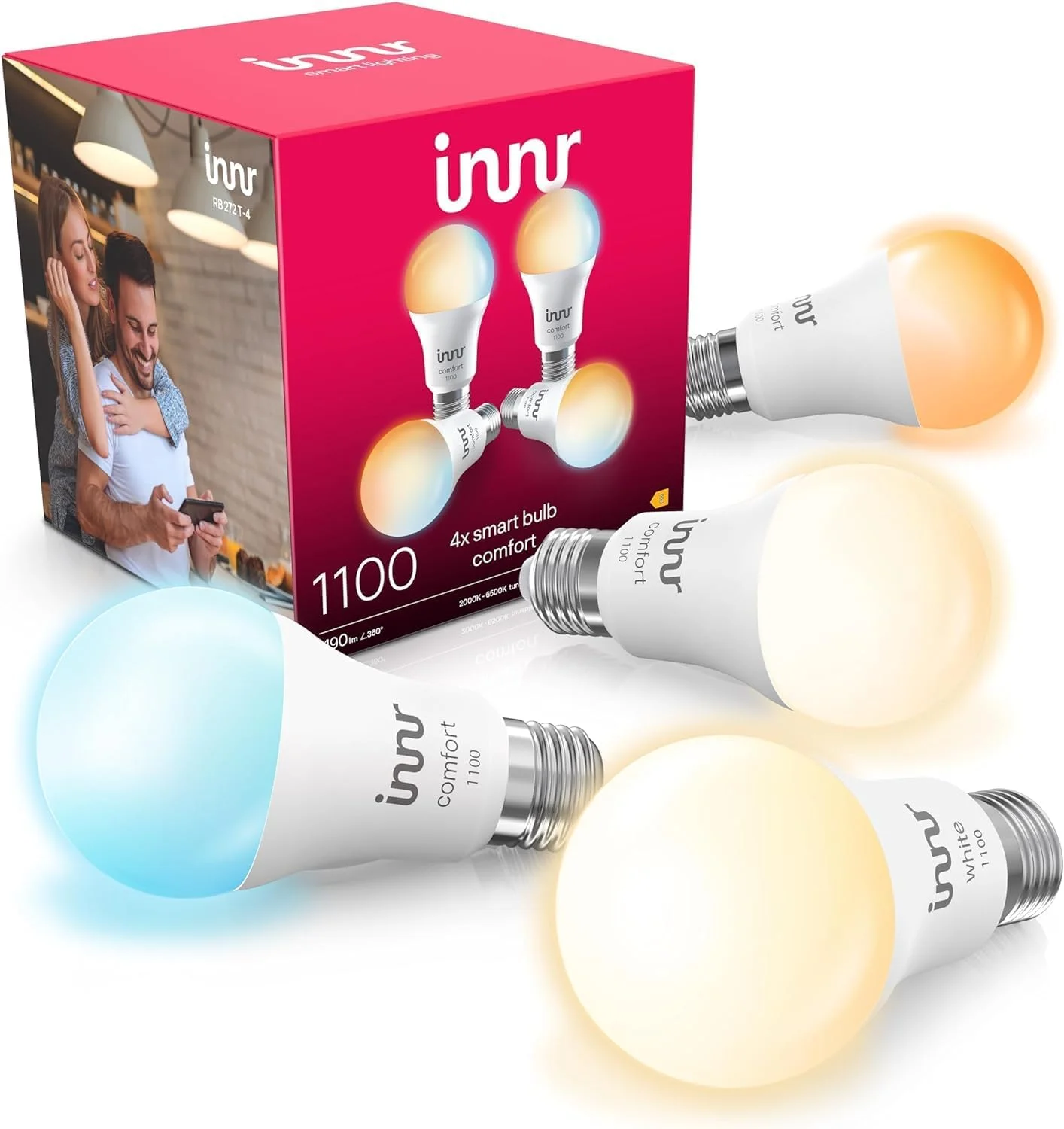 innr Ampoule Zigbee E27 Blanc Chaud à Froid