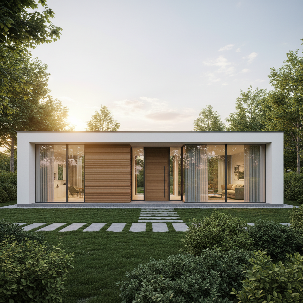 Nowoczesny dom parterowy