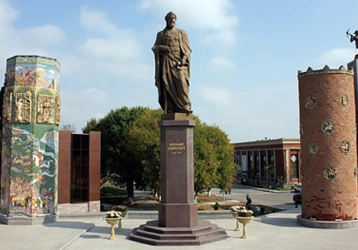 Nizami Ganjavi Monument
