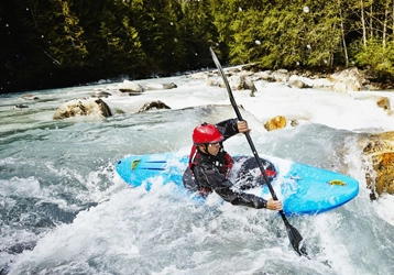Kayaking in Kyrgyzstan