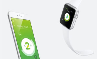 Engie smartphone app index header