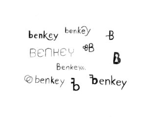 Benkey schetsen