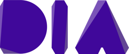 DIA logo Paars