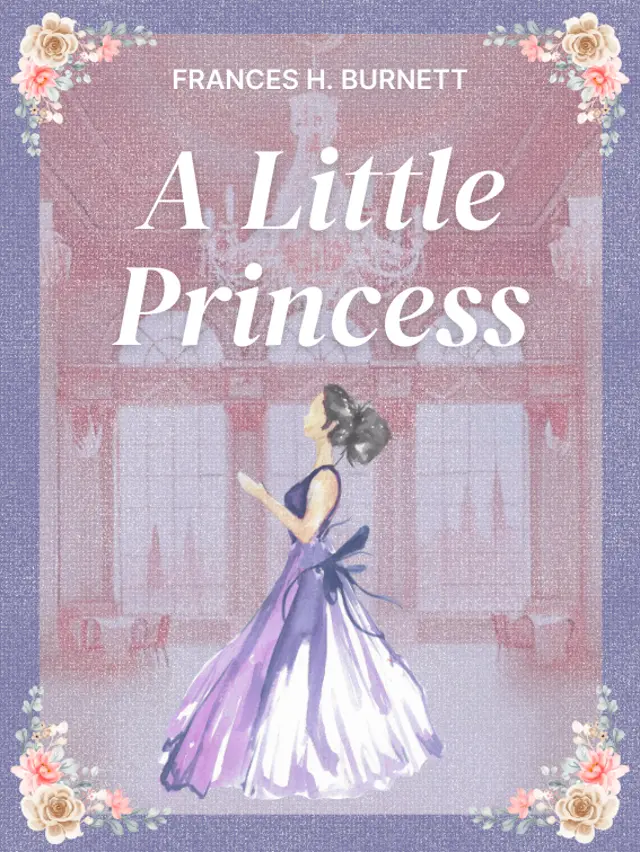 Illustration for the Cover of the Book 'A Little Princess' by Frances Hodgson Burnett.