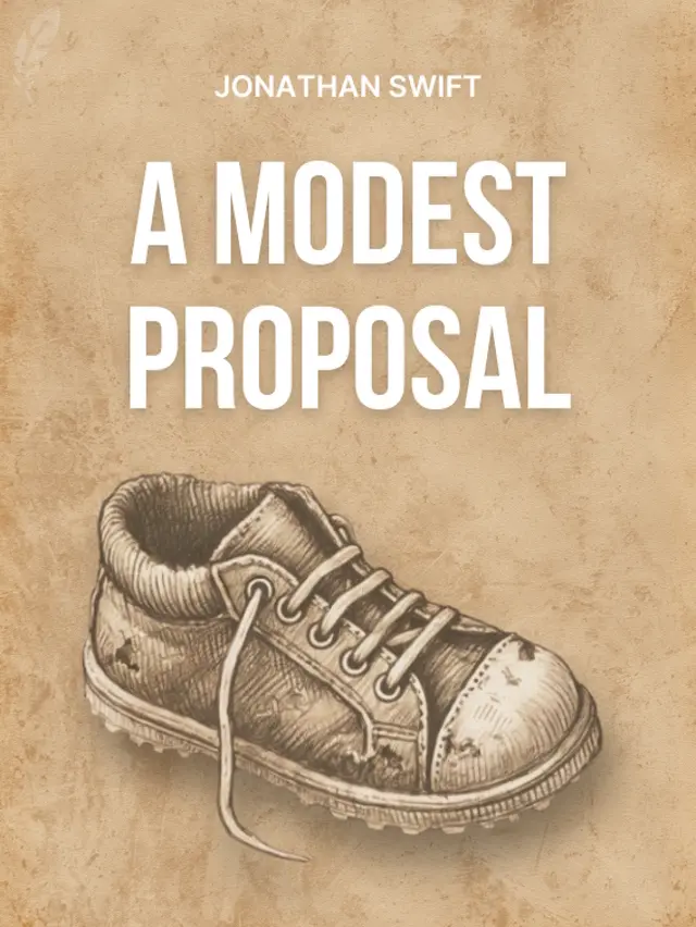 Illustration for the Cover of the Book 'A Modest Proposal' by Jonathan Swift.