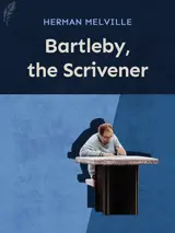 Cover of the book Bartleby, The Scrivener by Herman Melville, designed by Fabuly - a free classic audiobooks app.