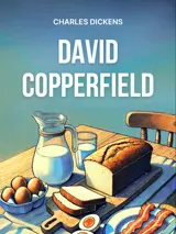 Cover of the book David Copperfield by Charles Dickens, designed by Fabuly - a free classic audiobooks app.