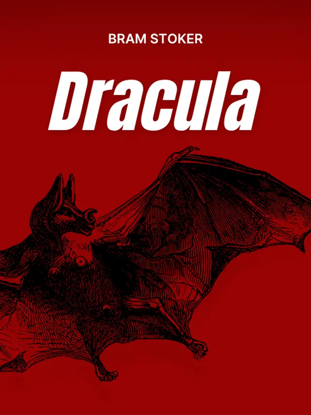 Illustration for the Cover of the Book 'Dracula' by Bram Stoker.
