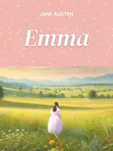 Cover of the book Emma by Jane Austen, designed by Fabuly - a free classic audiobooks app.