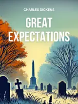 Cover of the book Great Expectations by Charles Dickens designed by Fabuly - a free classic audiobooks app.