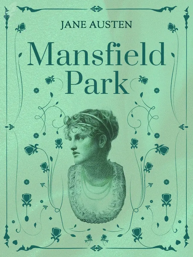 Illustration for the Cover of the Book 'Mansfield Park' by Jane Austen.