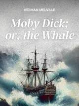 Cover of the book Moby Dick; Or, The Whale by Herman Melville, designed by Fabuly - a free classic audiobooks app.