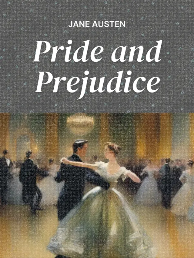 Illustration for the Cover of the Book 'Pride and Prejudice' by Jane Austen.
