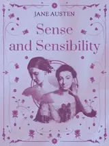 Cover of the book Sense and Sensibility by Jane Austen, designed by Fabuly - a free classic audiobooks app.