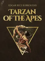 Cover of the book Tarzan of the Apes by Edgar Rice Burroughs designed by Fabuly - a free classic audiobooks app.