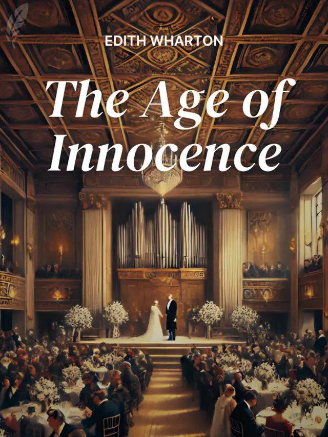 Illustration for the Cover of the Book 'The Age of Innocence' by Edith Wharton.