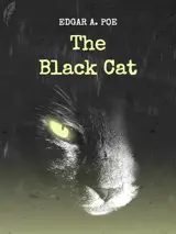 Cover of the book The Black Cat by Edgar Allan Poe designed by Fabuly - a free classic audiobooks app.