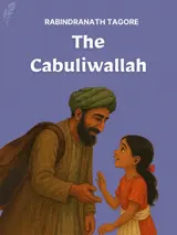 Cover of the book The Cabuliwallah by Rabindranath Tagore, designed by Fabuly - a free classic audiobooks app.