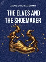 Cover of the book The Elves and the Shoemaker by Grimm Brothers designed by Fabuly - a free classic audiobooks app.