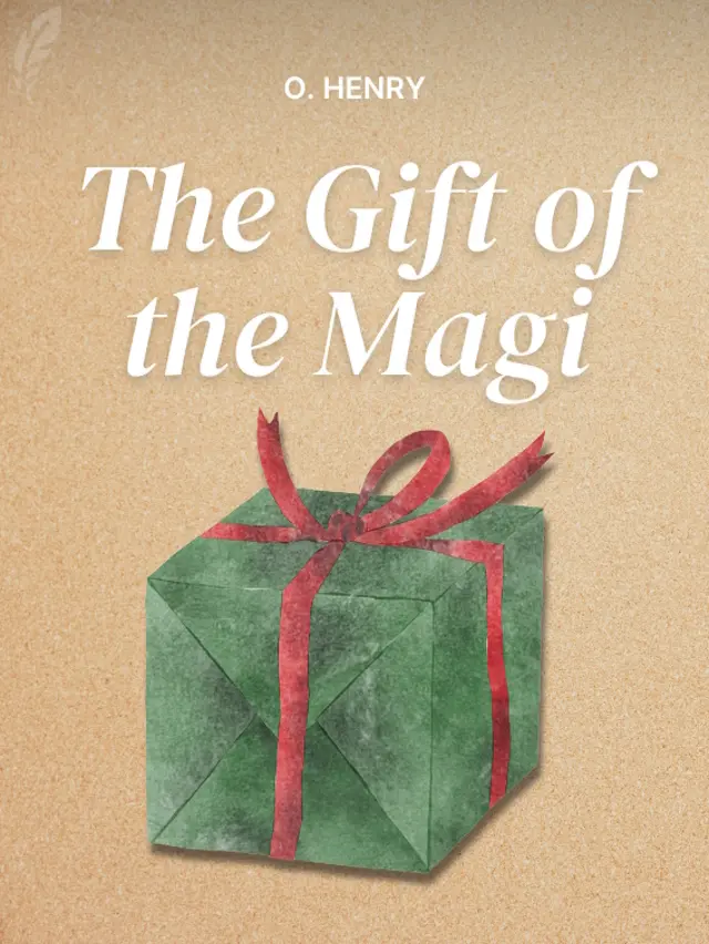 Illustration for the Cover of the Book 'The Gift of the Magi' by O. Henry.