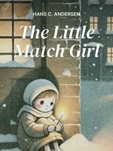 Cover of the book The Little Match Girl by Hans Christian Andersen designed by Fabuly - a free classic audiobooks app.