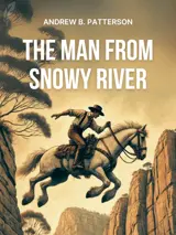 Cover of the book The Man from Snowy River by A. B. Paterson, designed by Fabuly - a free classic audiobooks app.