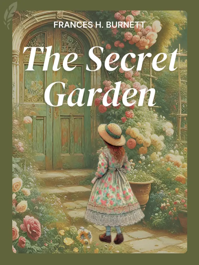 Illustration for the Cover of the Book 'The Secret Garden' by Frances Hodgson Burnett.