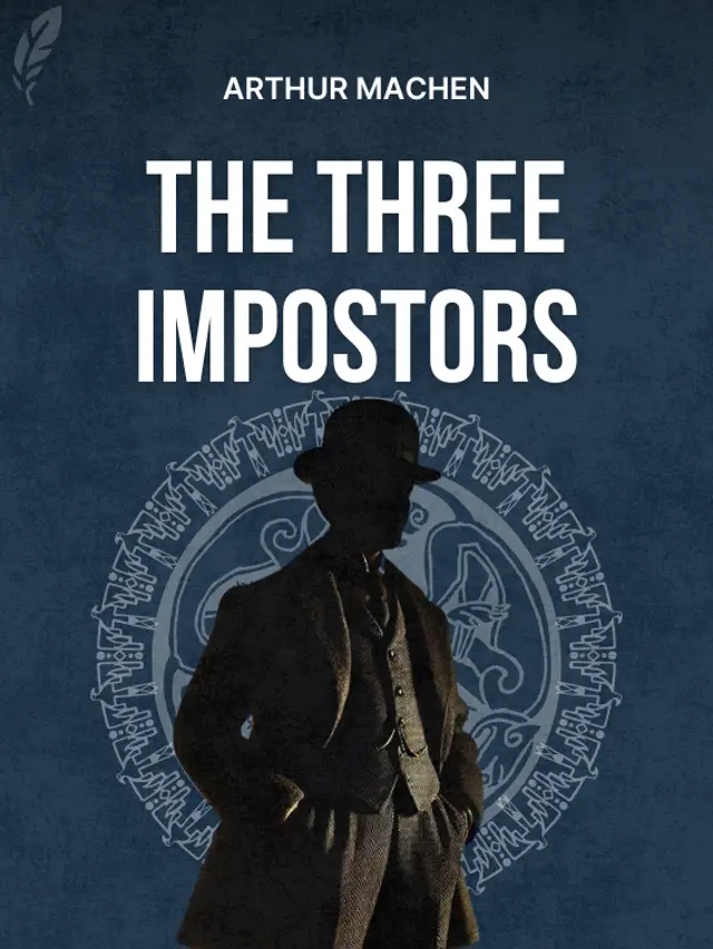 Illustration for the Cover of the Book 'The Three Impostors; or, The Transmutations' by Arthur Machen.