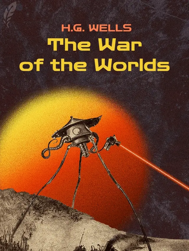 Illustration for the Cover of the Book 'The War of the Worlds' by H. G. Wells.