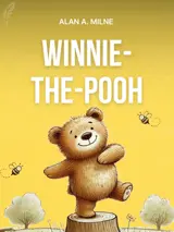Cover of the book Winnie-the-Pooh by A. A. Milne, designed by Fabuly - a free classic audiobooks app.