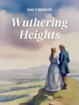 Cover of the book Wuthering Heights by Emily Brontë, designed by Fabuly - a free classic audiobooks app.