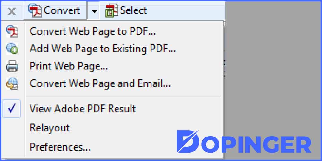 Change HTML To PDF