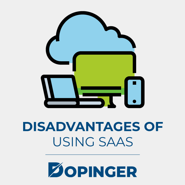 disadvantages of using saas