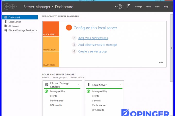 server configuration