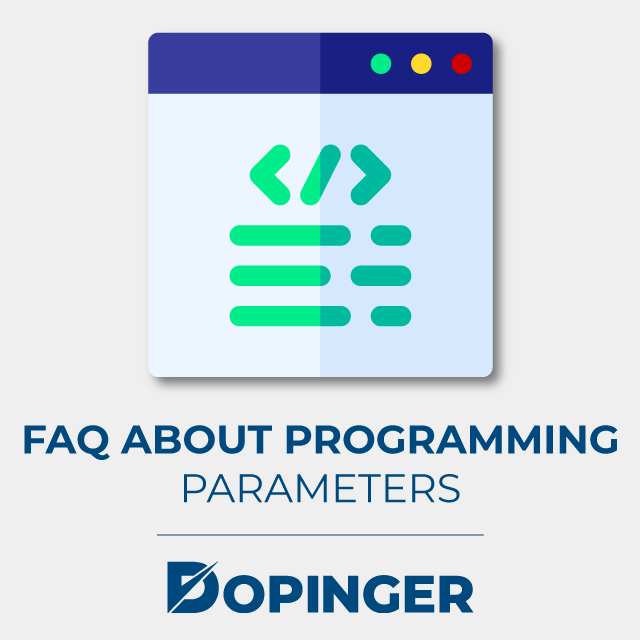 faq about programming parameters