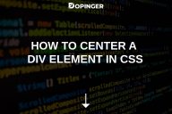 How to Center a Div Element in CSS
